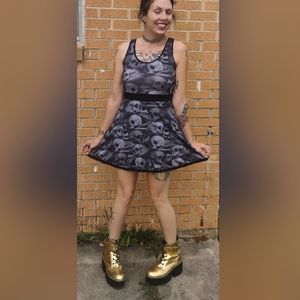 Kreepsville 666 goth baby doll dress